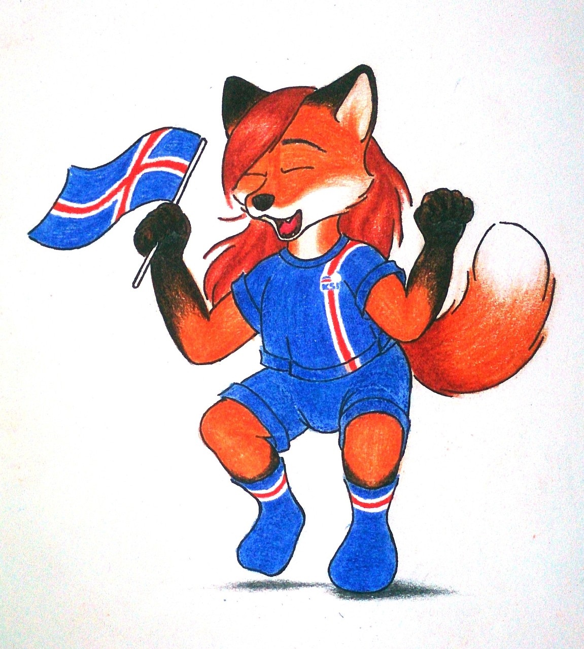 Little Iceland's team fan :)