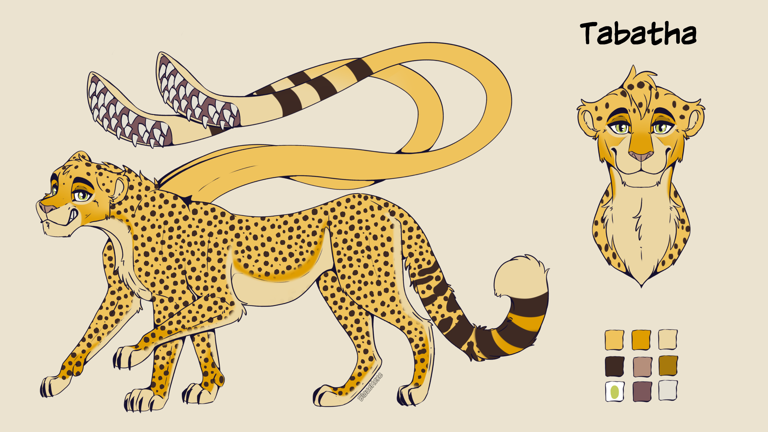 Feral Tabatha Reference Sheet (safe )