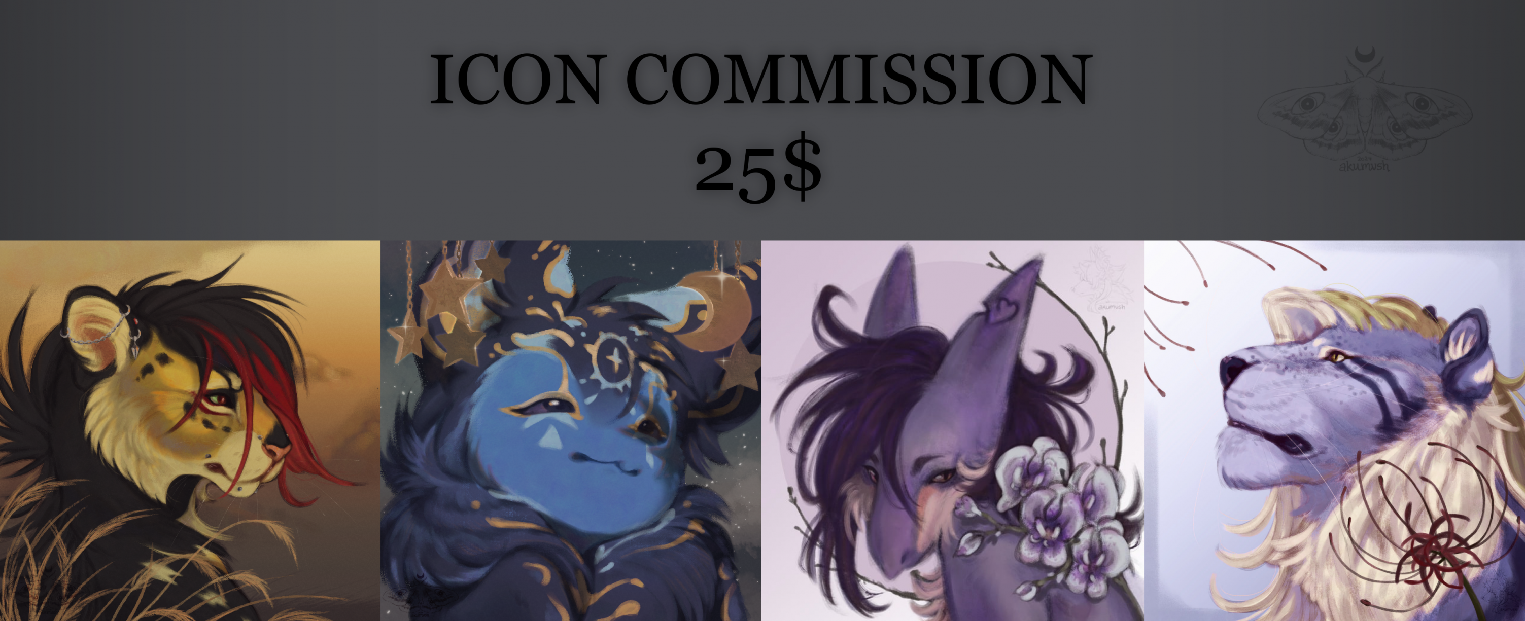 icon commissions - open