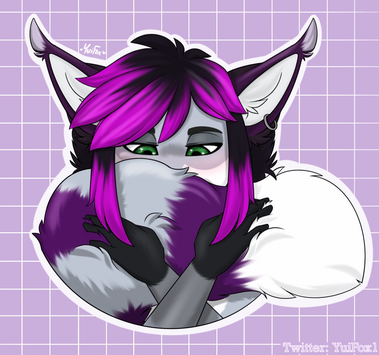 Shy (sticker)