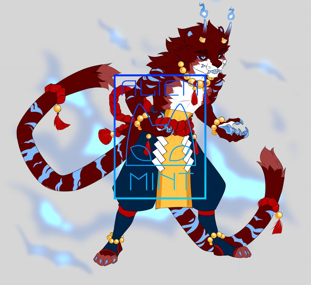 Tiger demon adopt [SOLD]