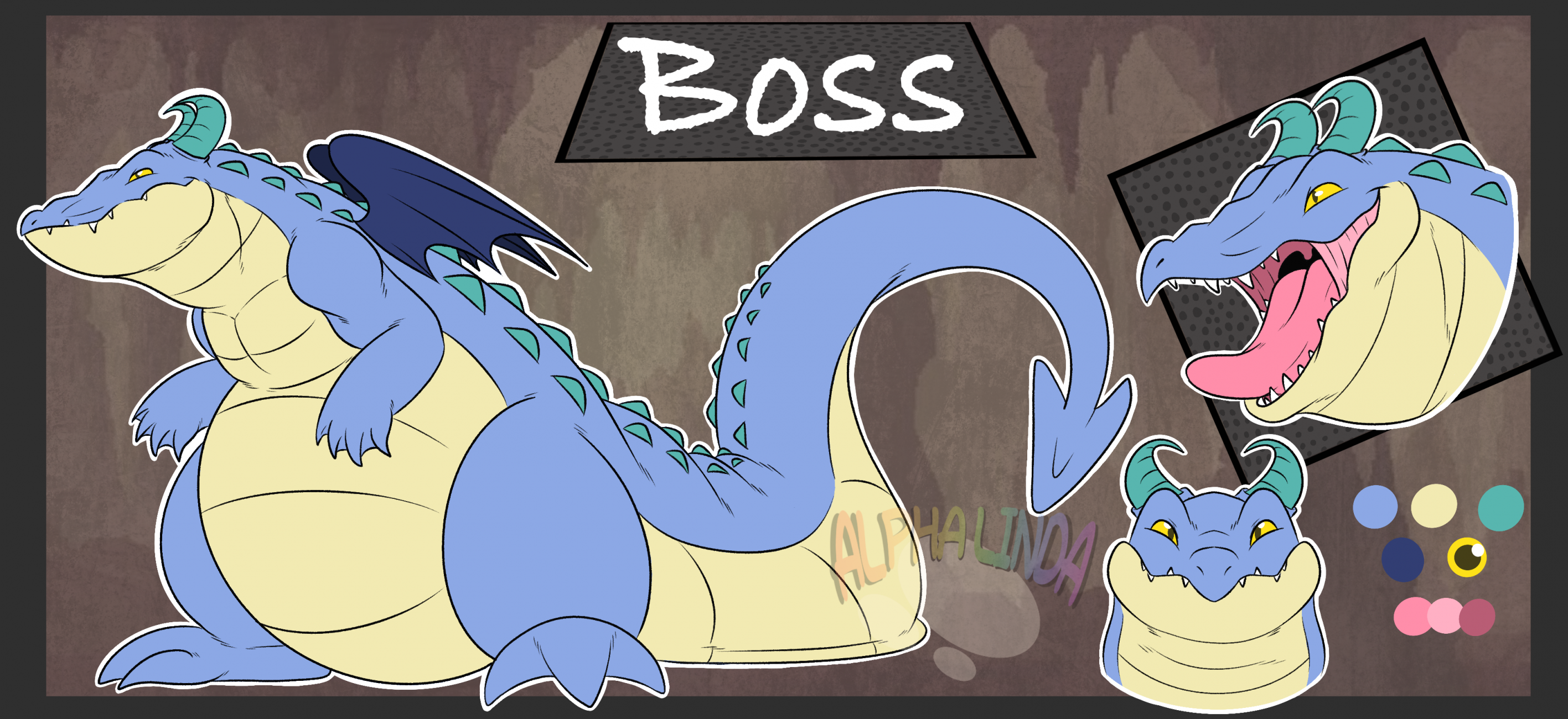 Boss the gutenous chunky dragon