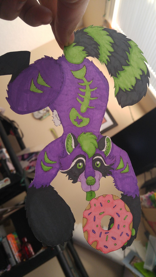 Trash Plushie Badge