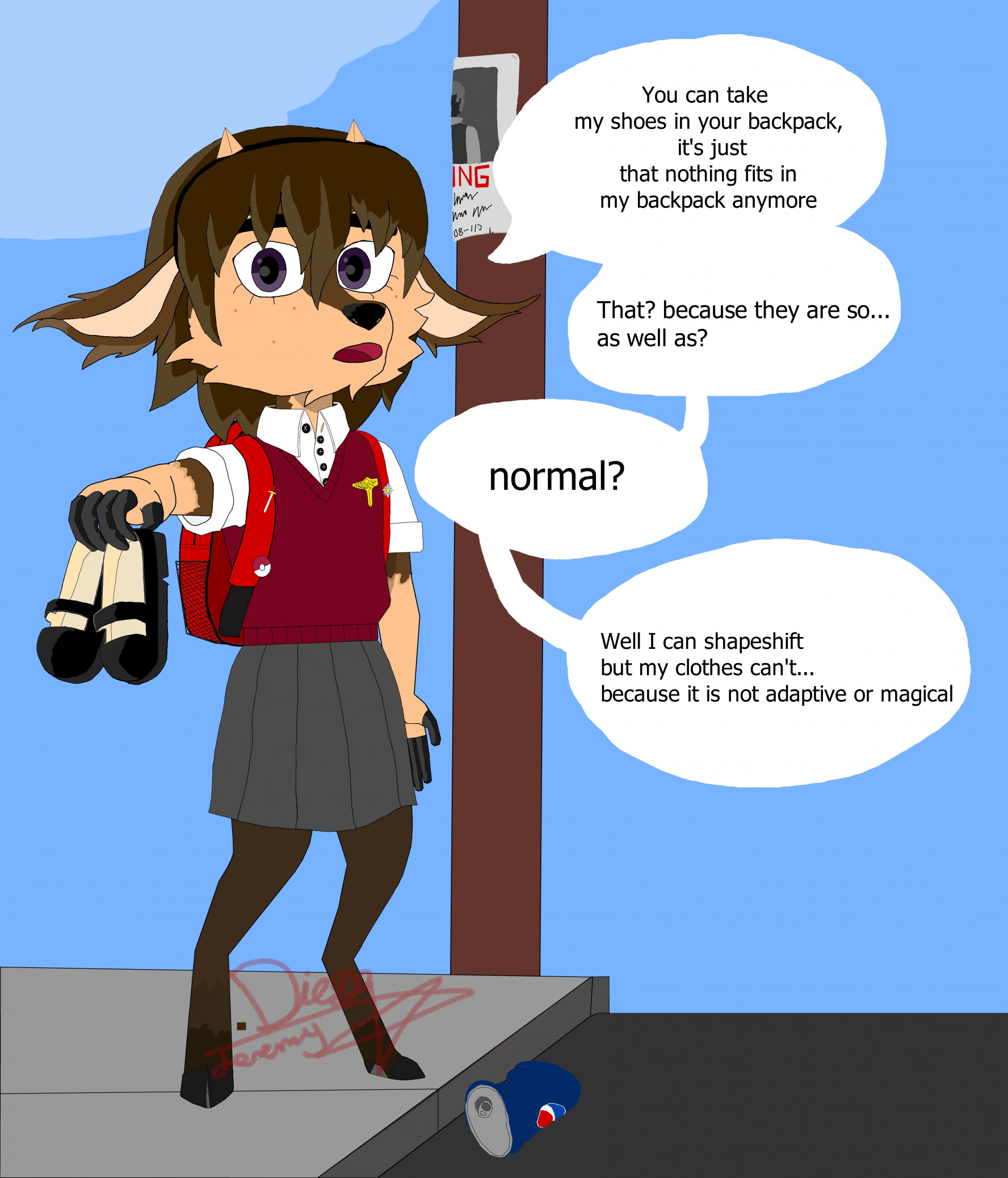 Click to change the View derieri's shoes