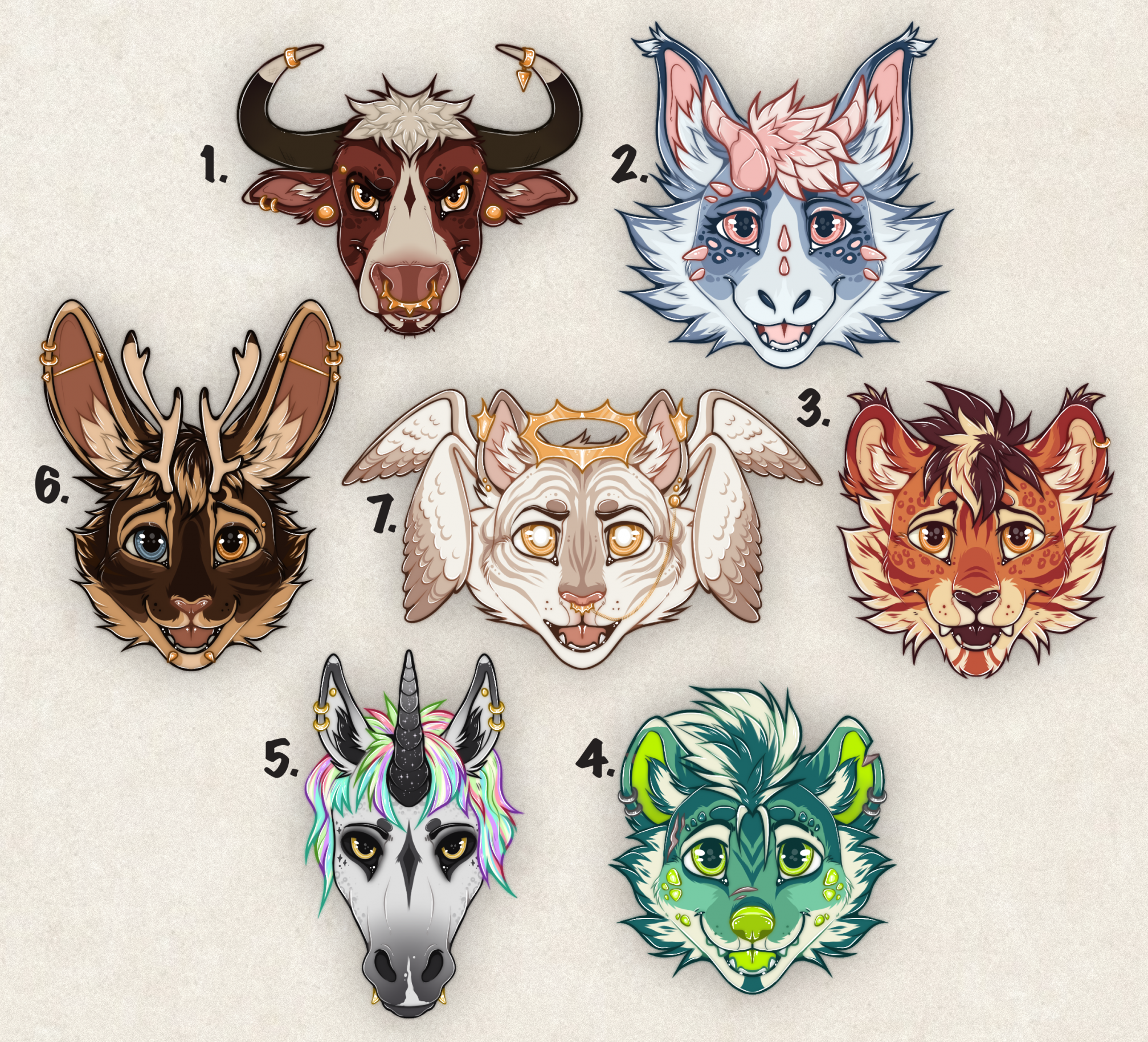 Click to change the View Headshot adoptables