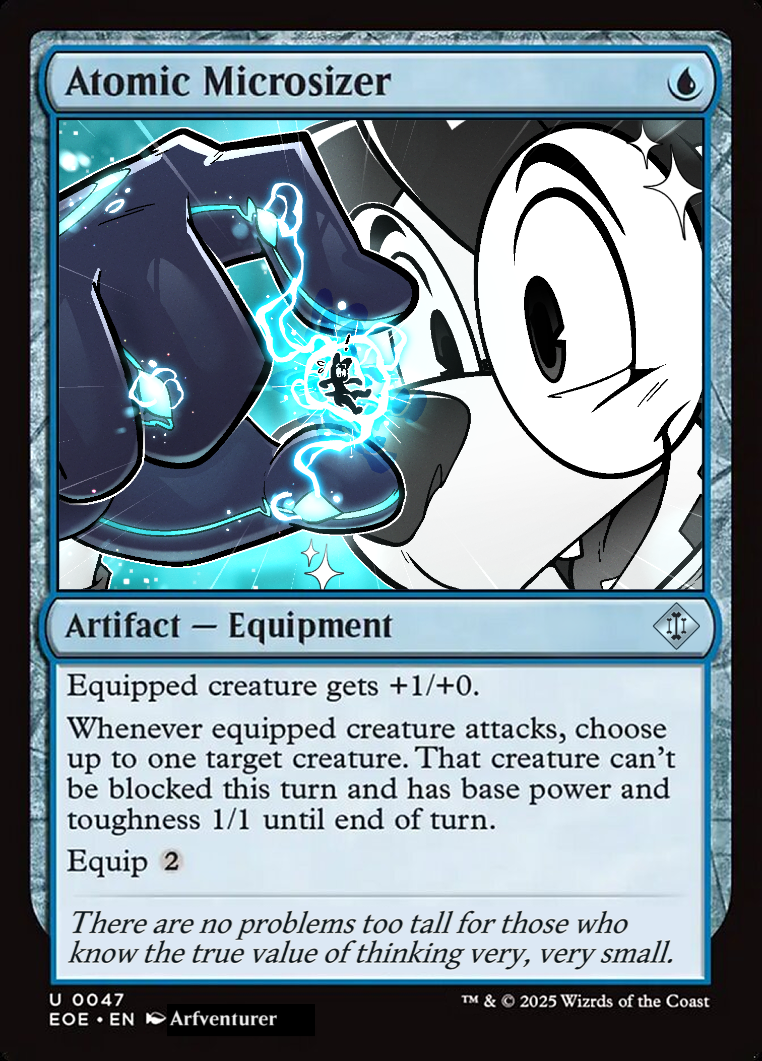 Click to change the View MtG Alt: Atomic Microsizer - Lucky Shrink Edit