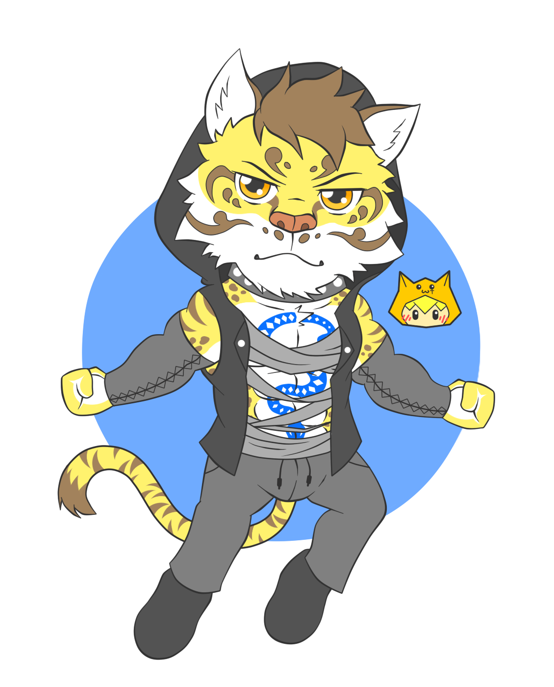 Commission Sample - Likulau A Sunny Day Chibi Version