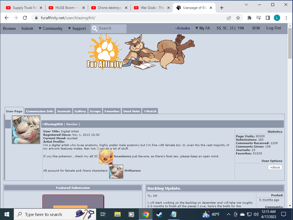 Click to change the View _