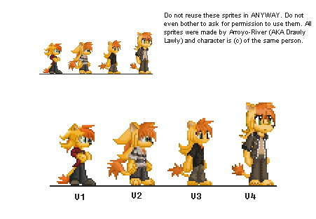 Click to change the View The History of the Arroyo Sprites