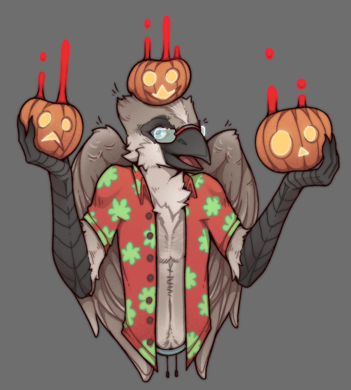 Shrike-O'-Lantern (by teaeel)