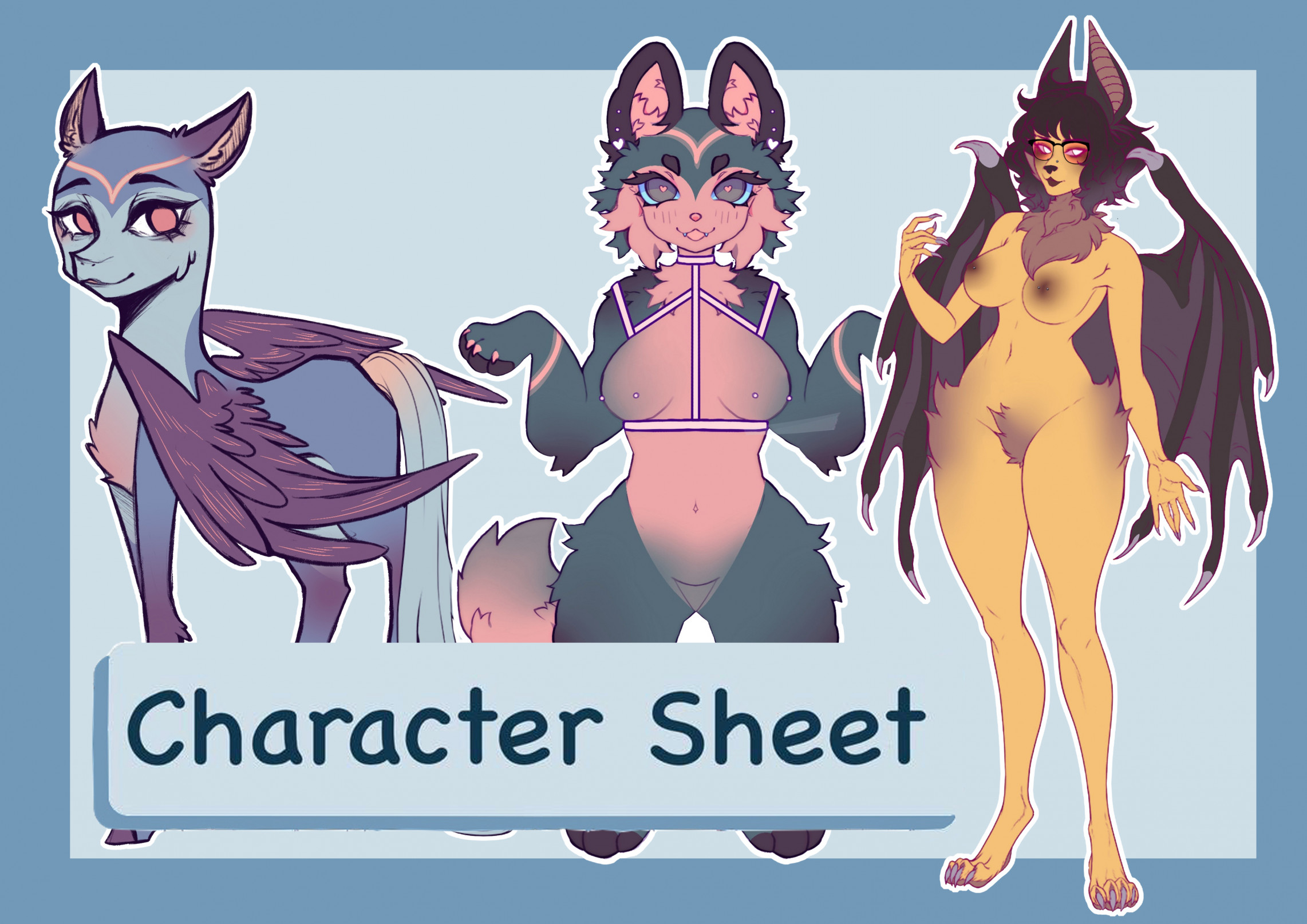 SIMPLE Character Sheet Commission REMINDER