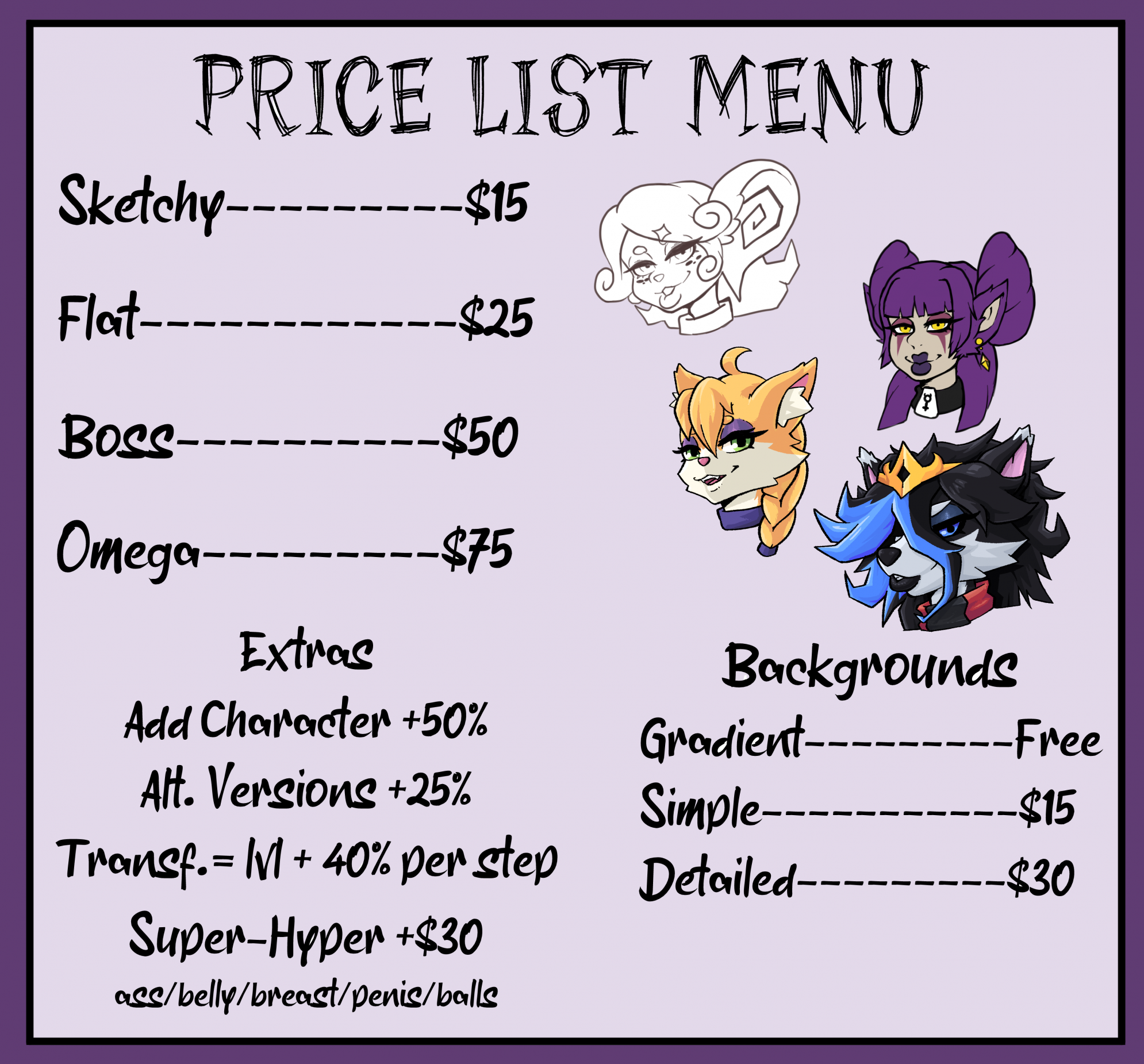 Click to change the View Price List 2023