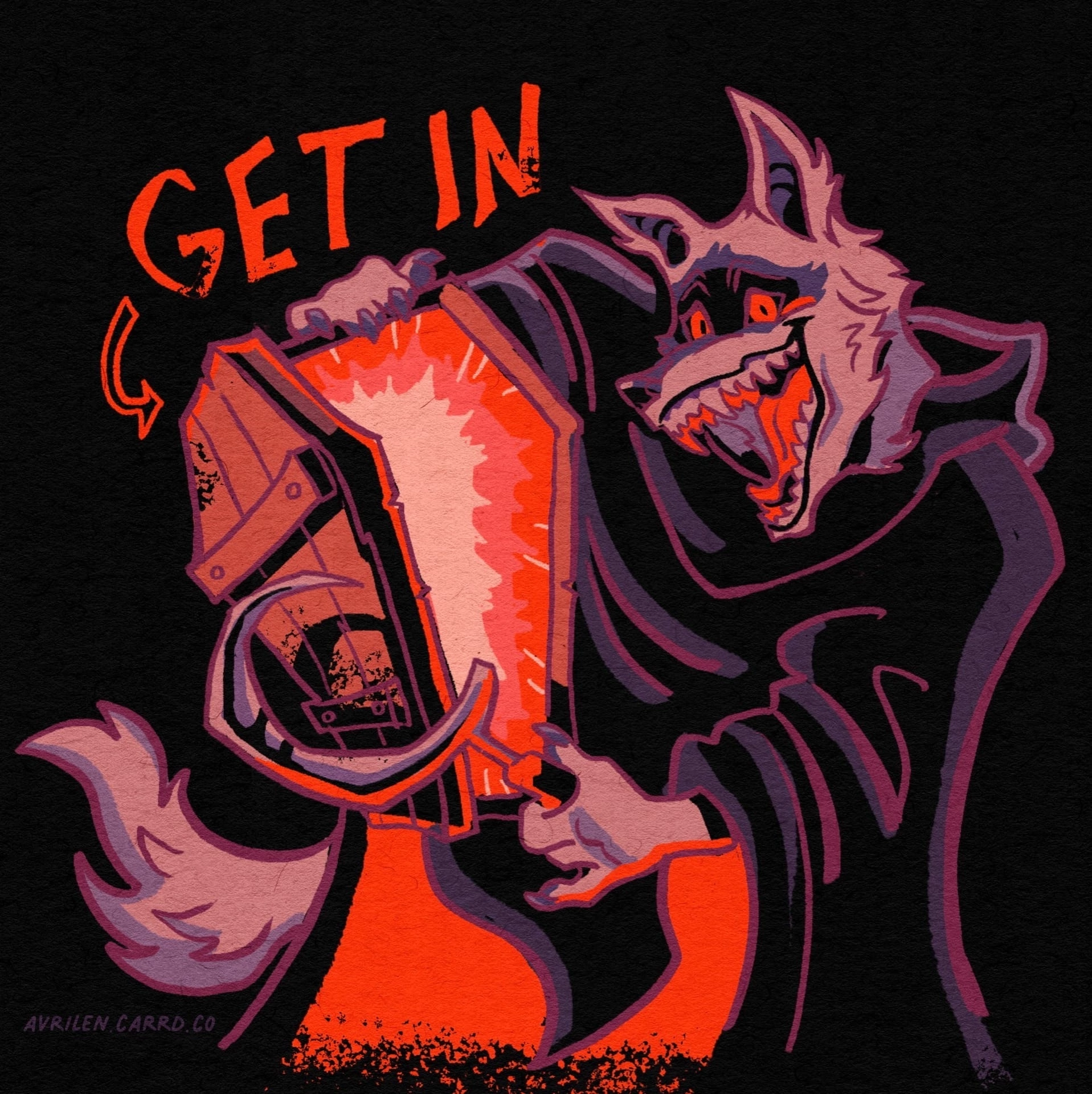 The Death Wolf / Get in!