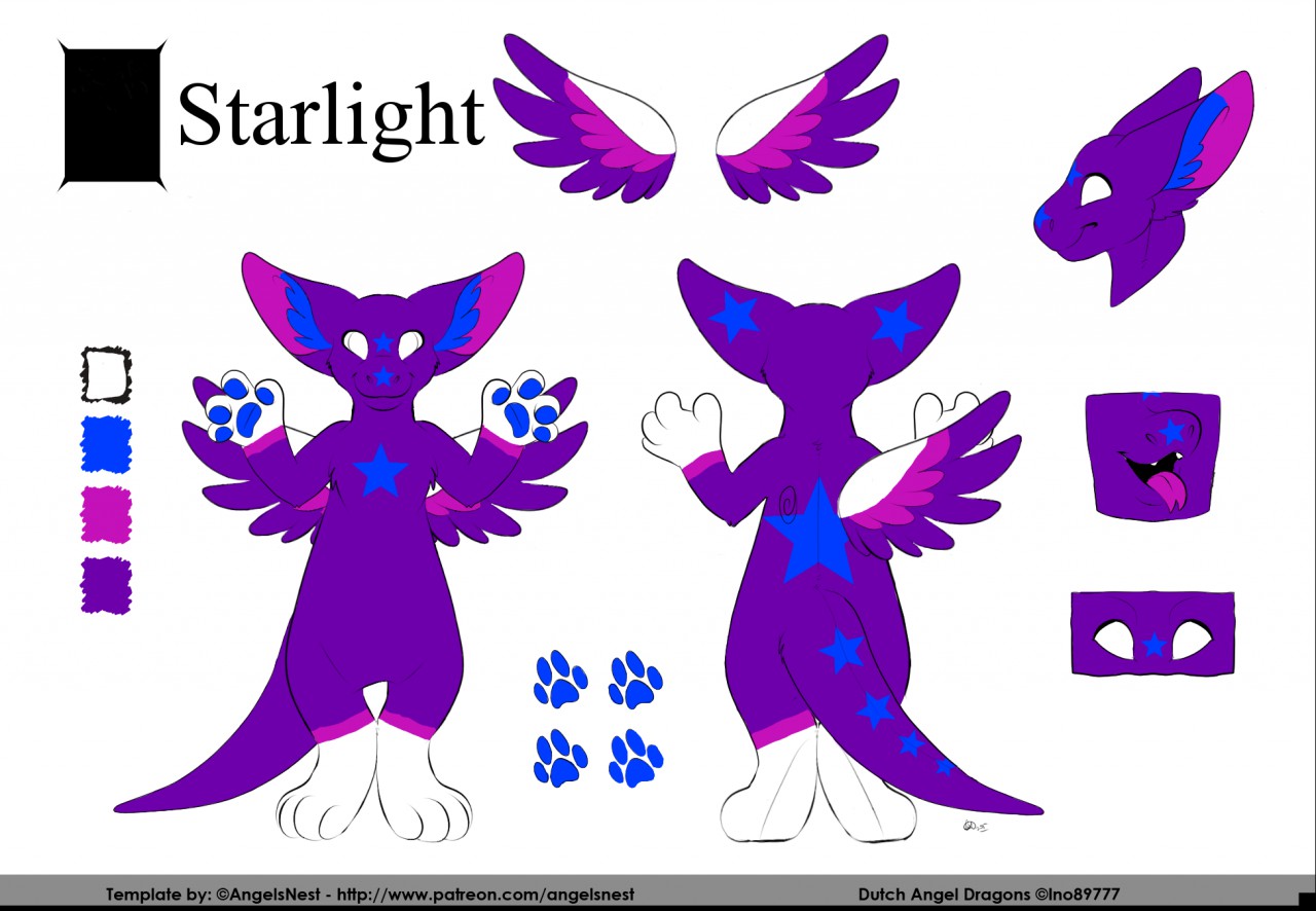 Starlight Ref. Dutch Angel Dragon (wip)