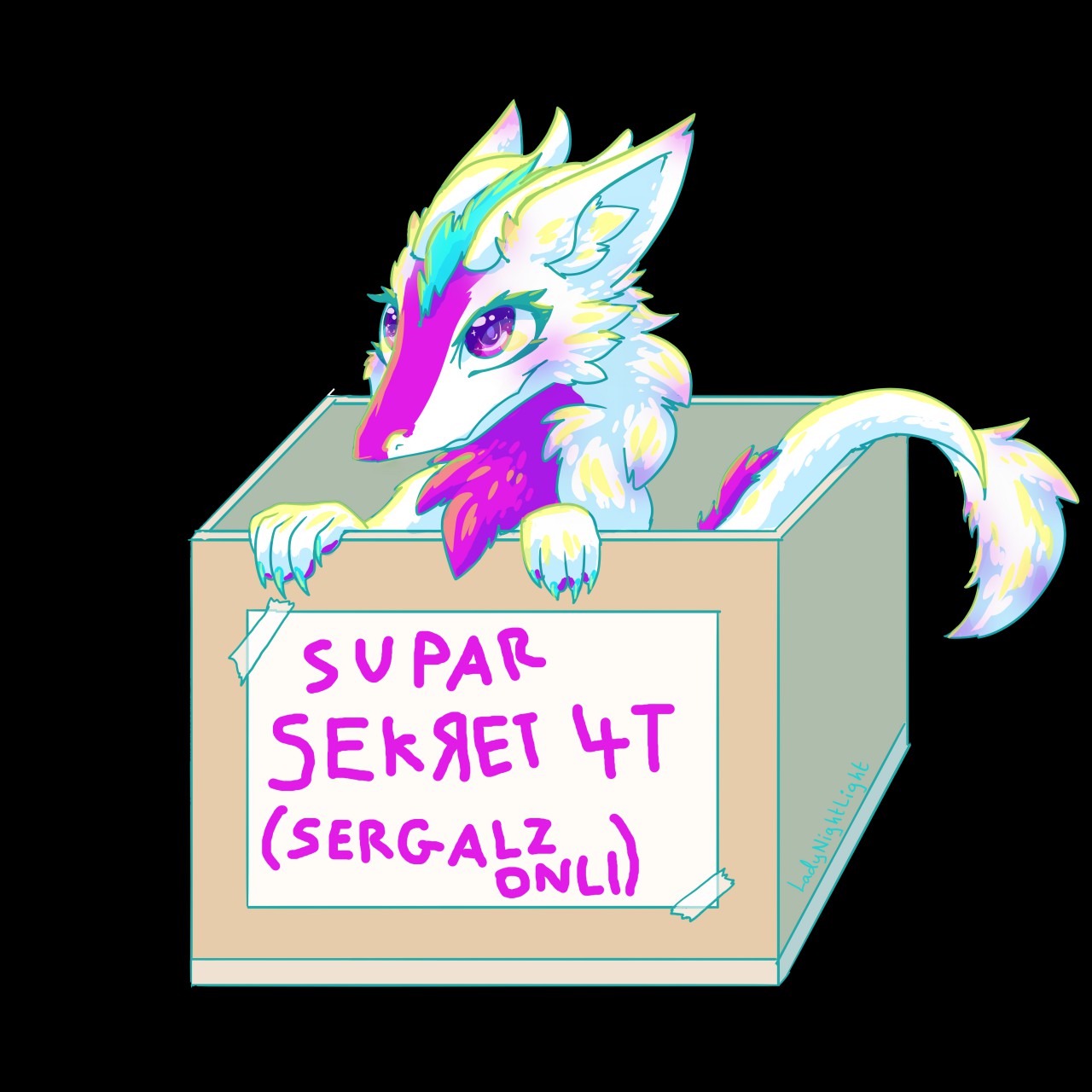 Click to change the View Raku's Super Secret Sergal Society