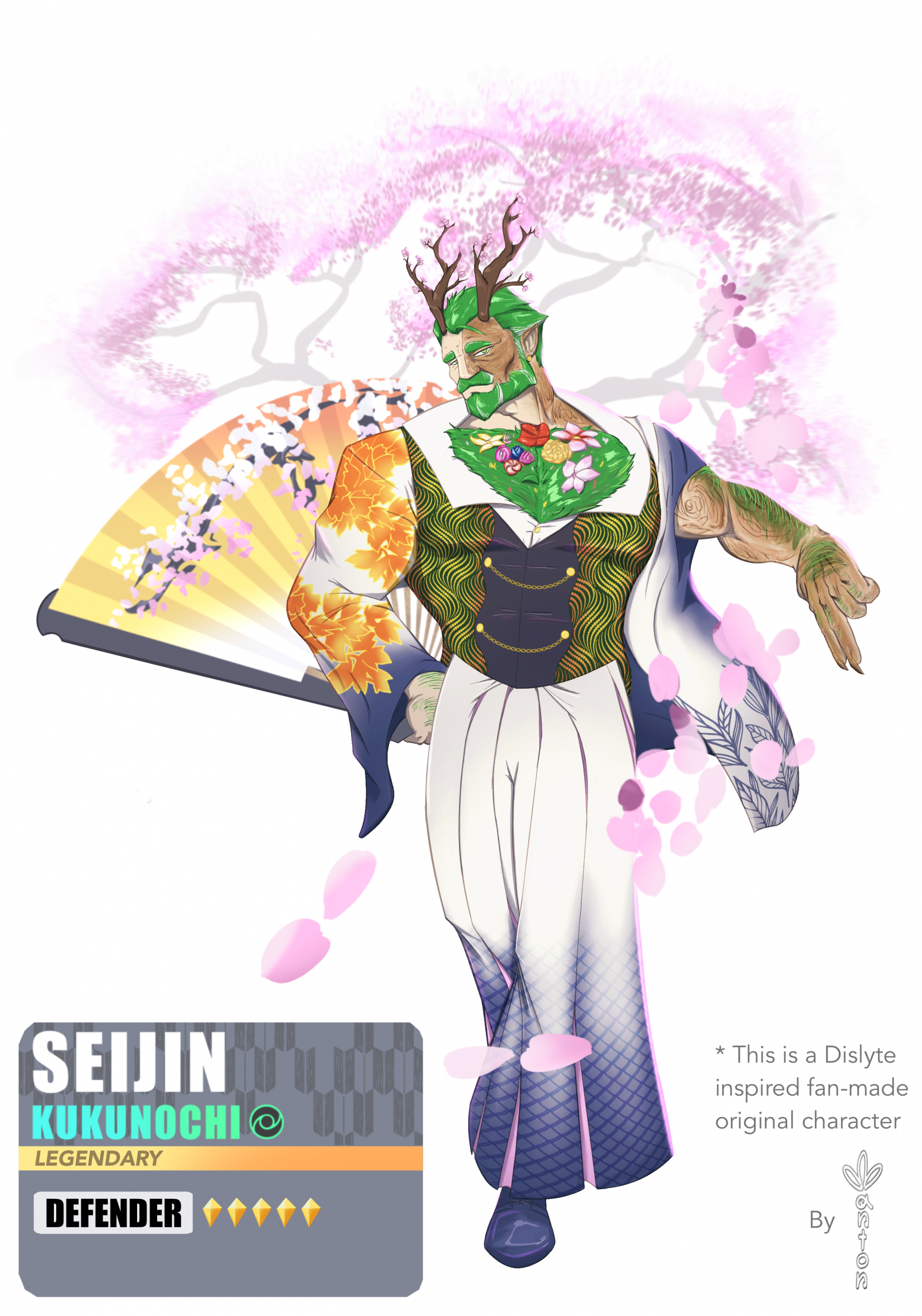 Click to change the View Seijin, Dislyte OC