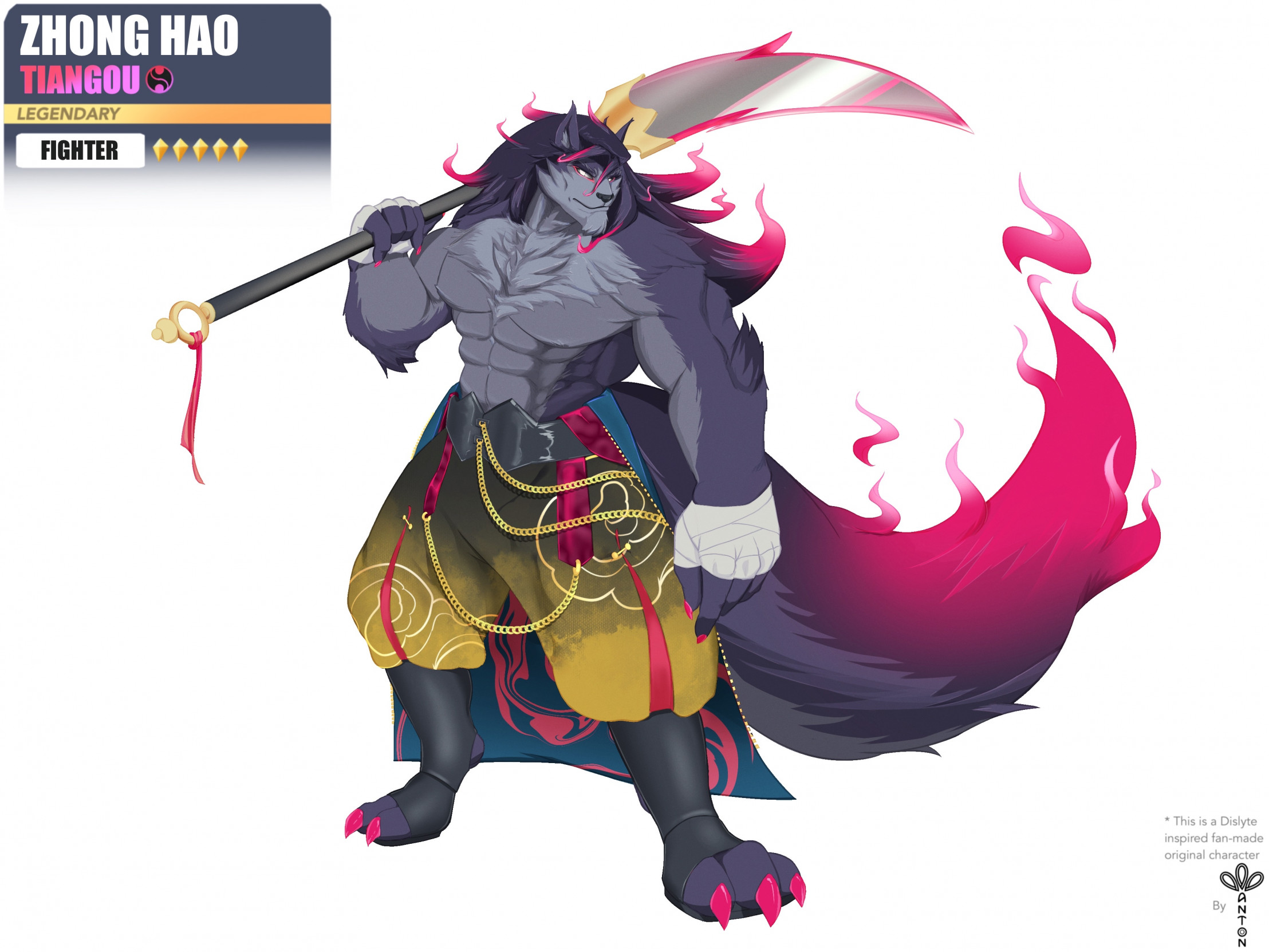 Click to change the View Zhong Hao, Dislyte OC