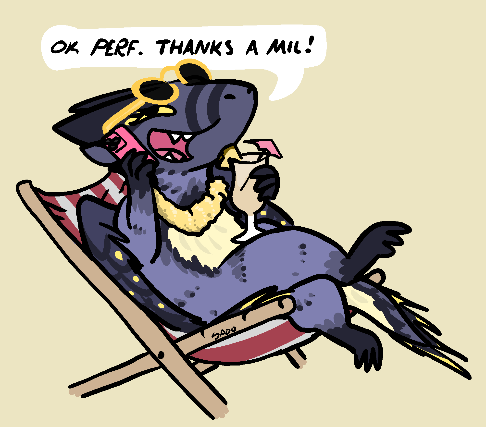 Vacation dragon