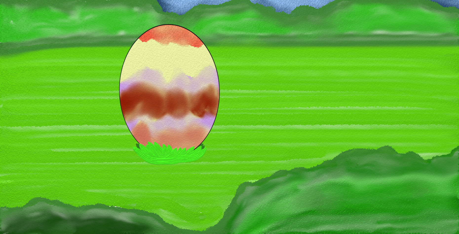 Macro egg hunt or just zoomed in super close?