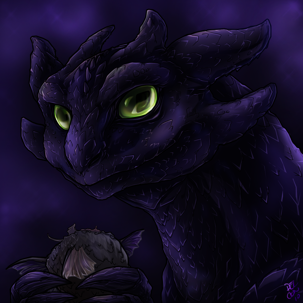 Click to change the View FanArt - Toothless (HtTyD)