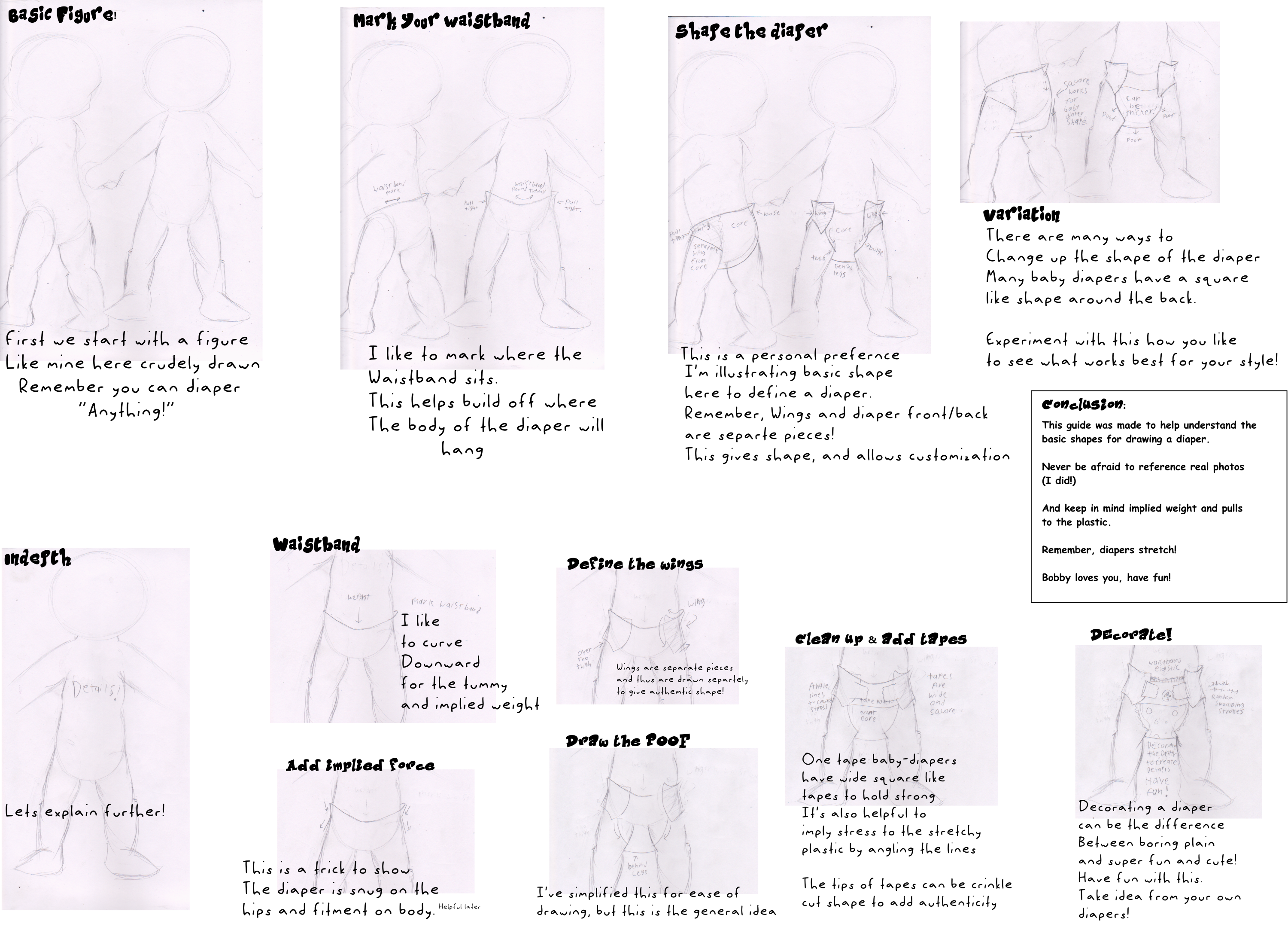 Click to change the View Bobby's yet again Simple "how to draw diapers"