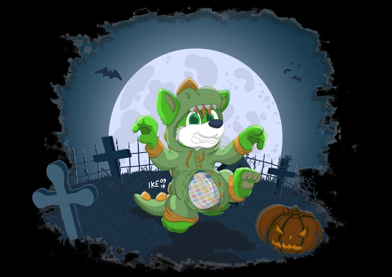 Ferociously Scary Timmy by Ike Bunny