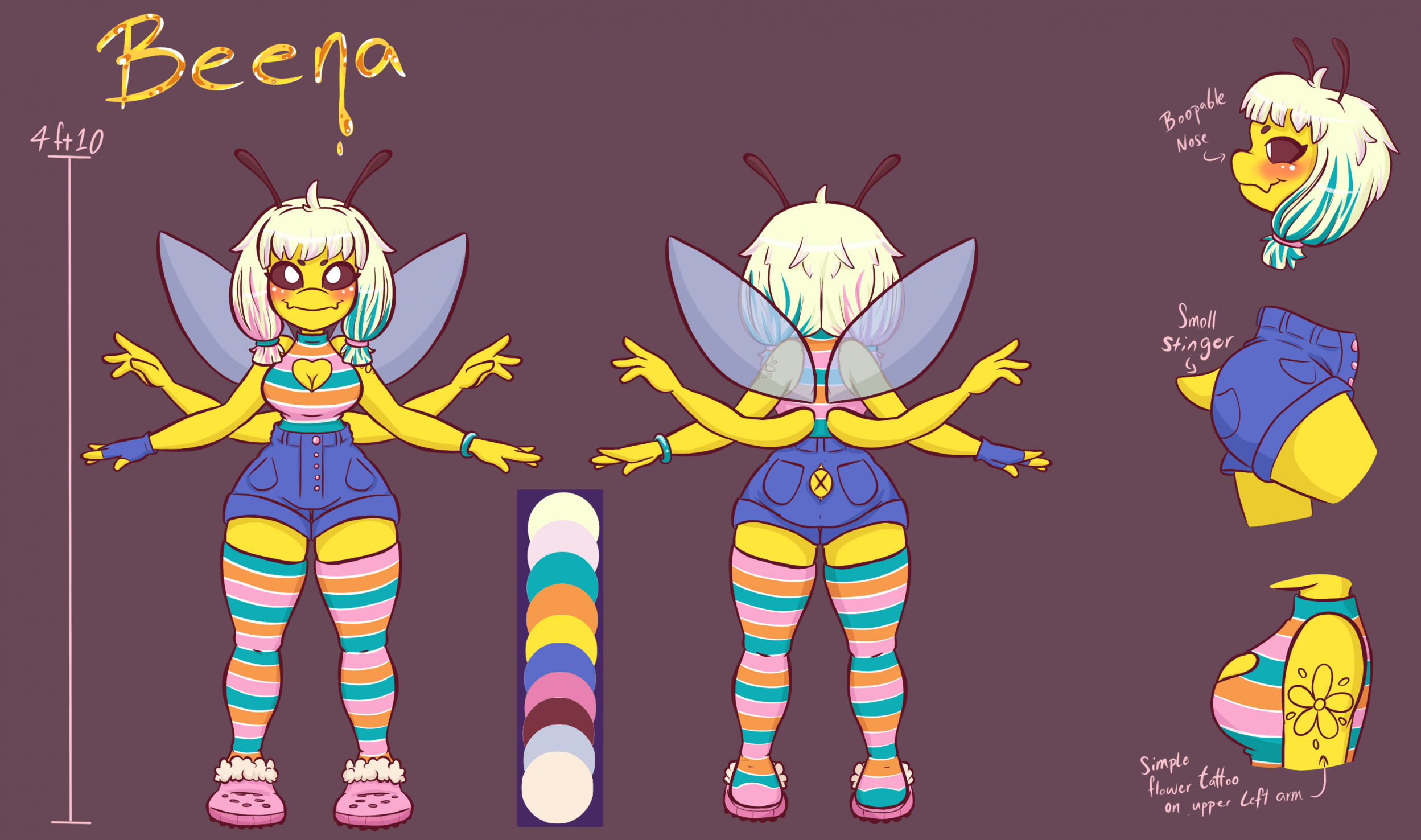 Beena Ref sheet