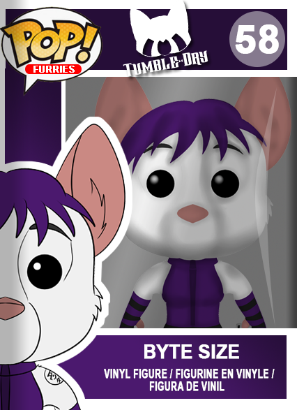 [COMMISSION] ByteSize Pop! Figure Badge by Tumble-Dry