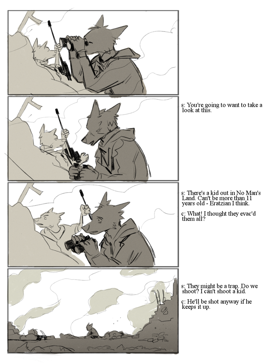 Click to change the View no mans land (storyboard)
