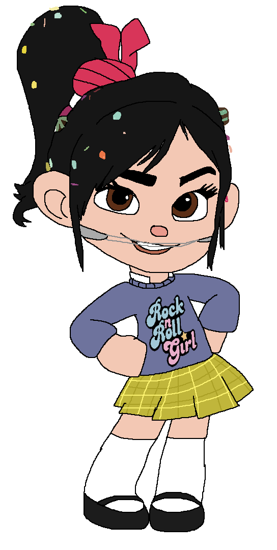 Vanellope Von Schweetz As Darla Sherman By CartoonAnimeFan2000 Fur