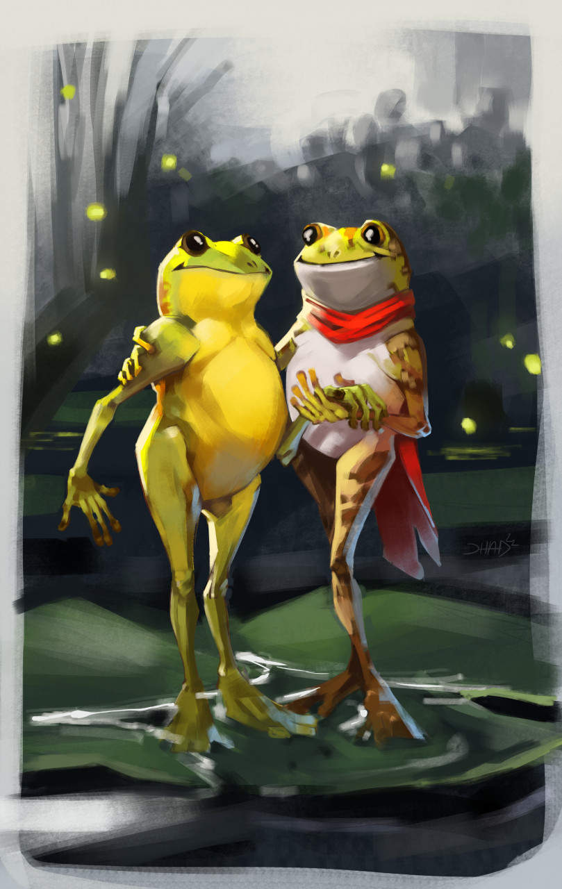 Frog girlfriends