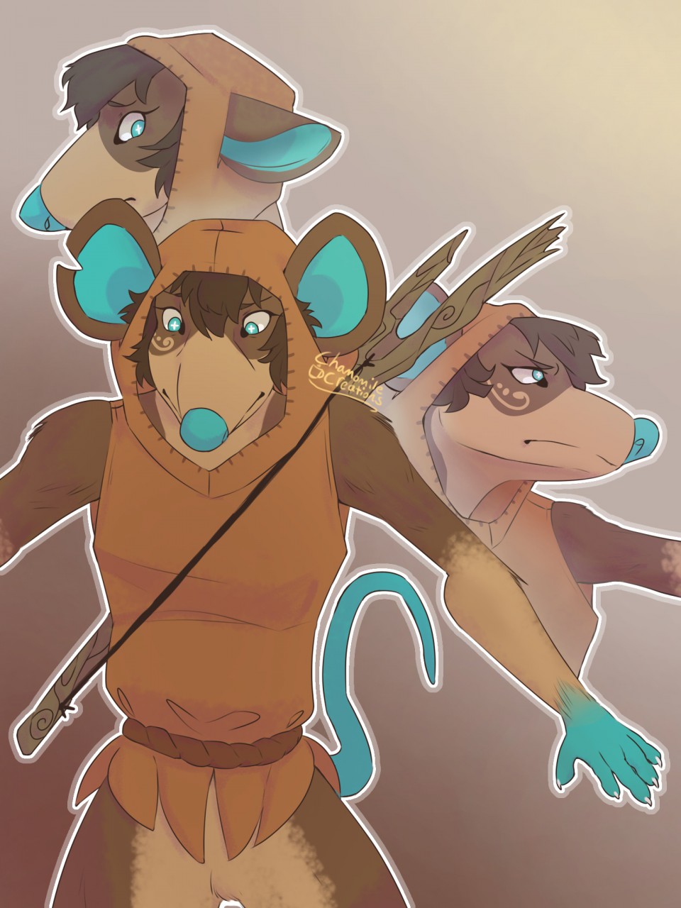 Click to change the View Adina, The Brave Little Mouse