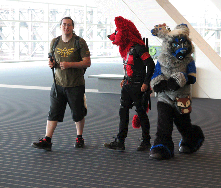 Click to change the View Blue Wolf and Deadcoooon a Nut and a Foooool