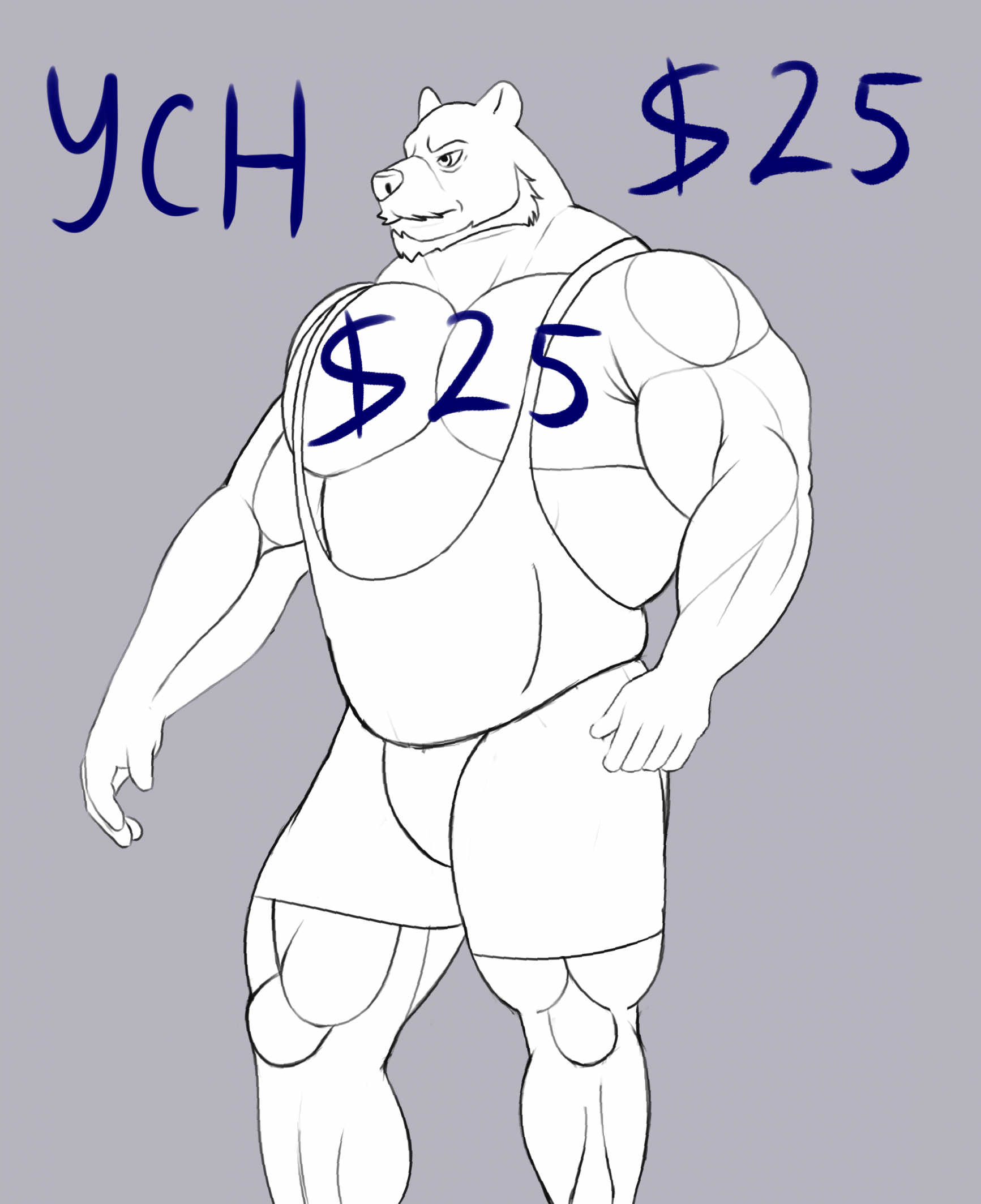 YCH on Sale (limited slot) - Wrestler Edition