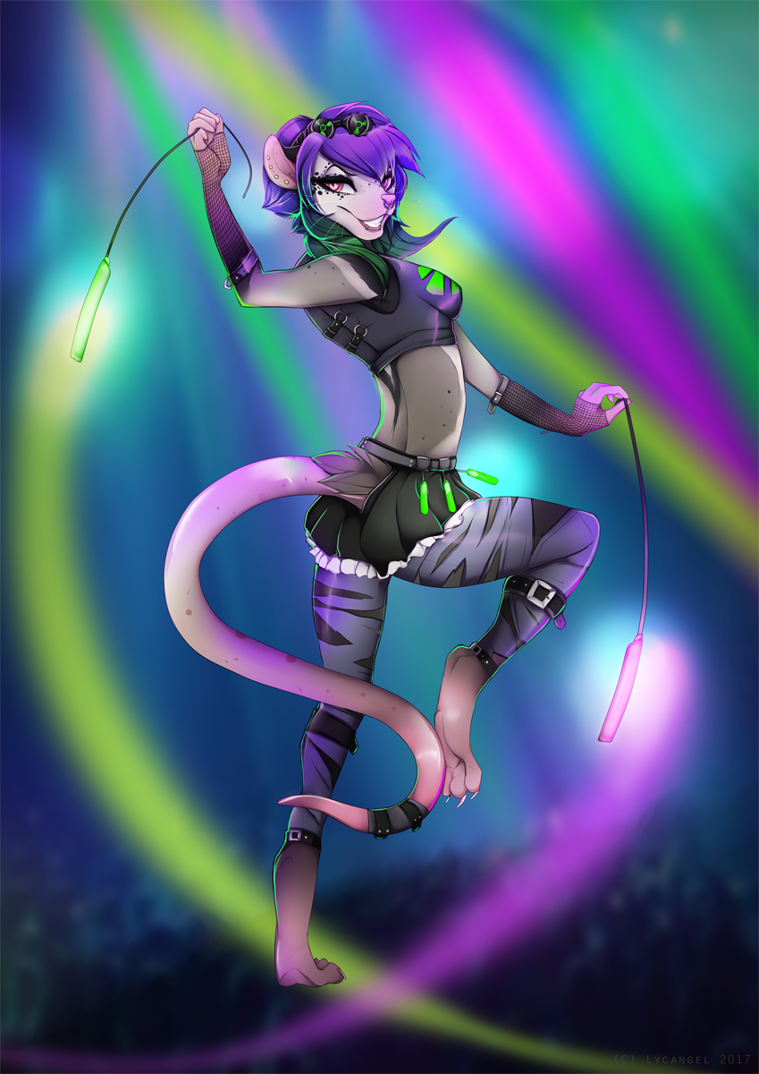 Click to change the View Glowsticks!