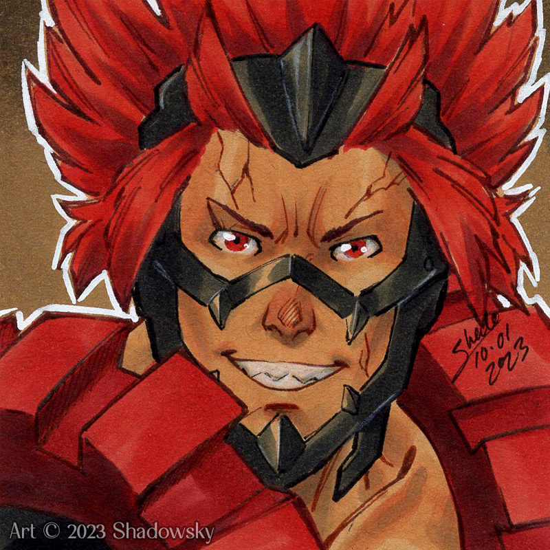 My Hero Academia Kirishima Post-It