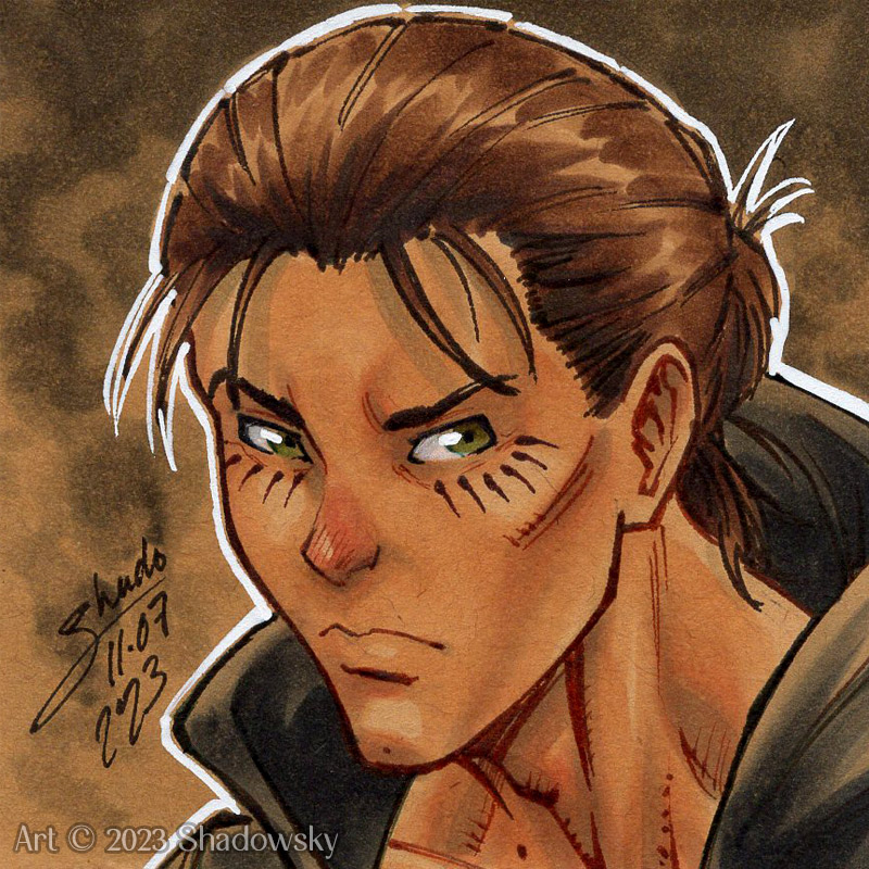 Attack on Titan Eren Yeager Postit