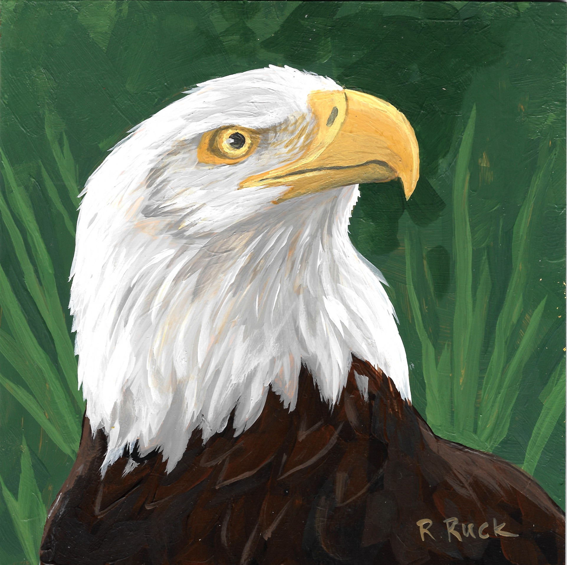 Eagle painting