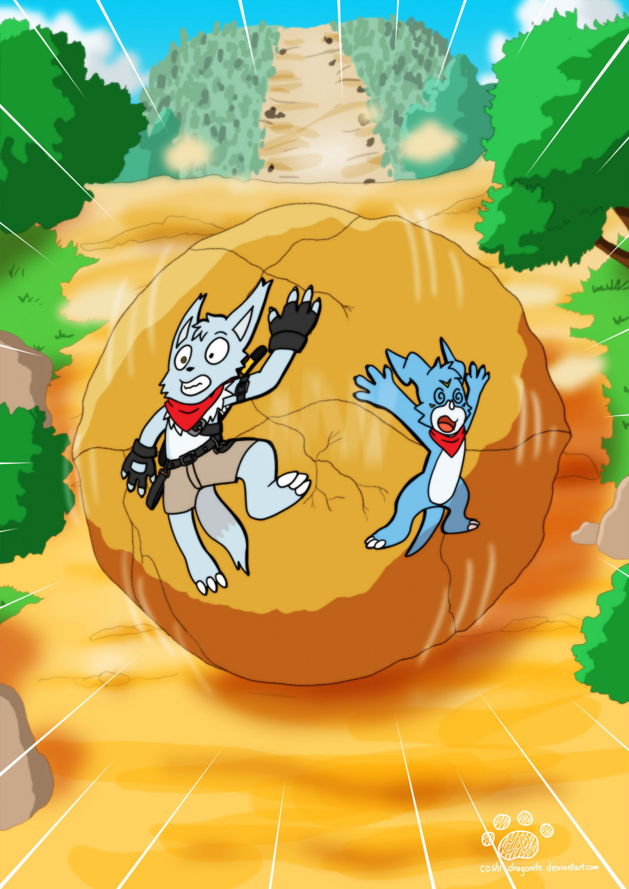 Click to change the View Commission: Alephgon - Boulder Trap