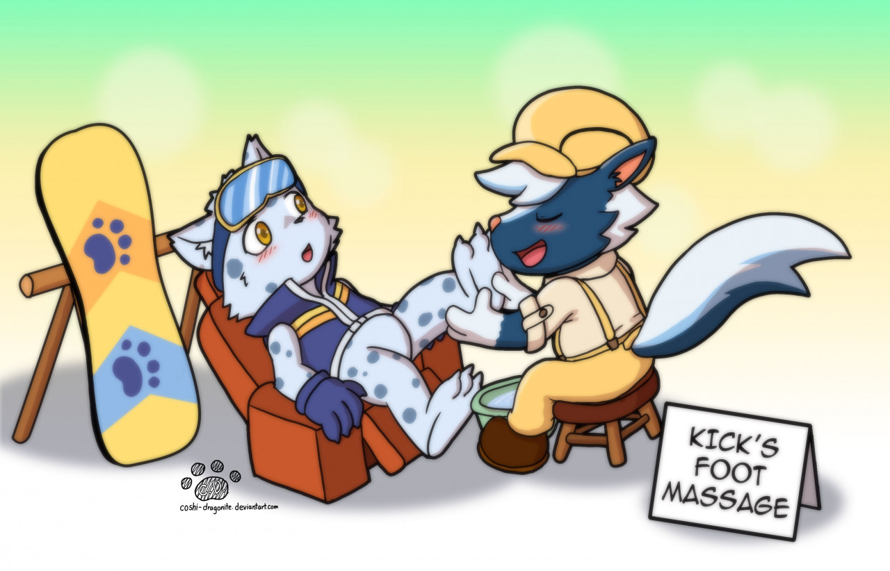 Click to change the View Kick's foot massage