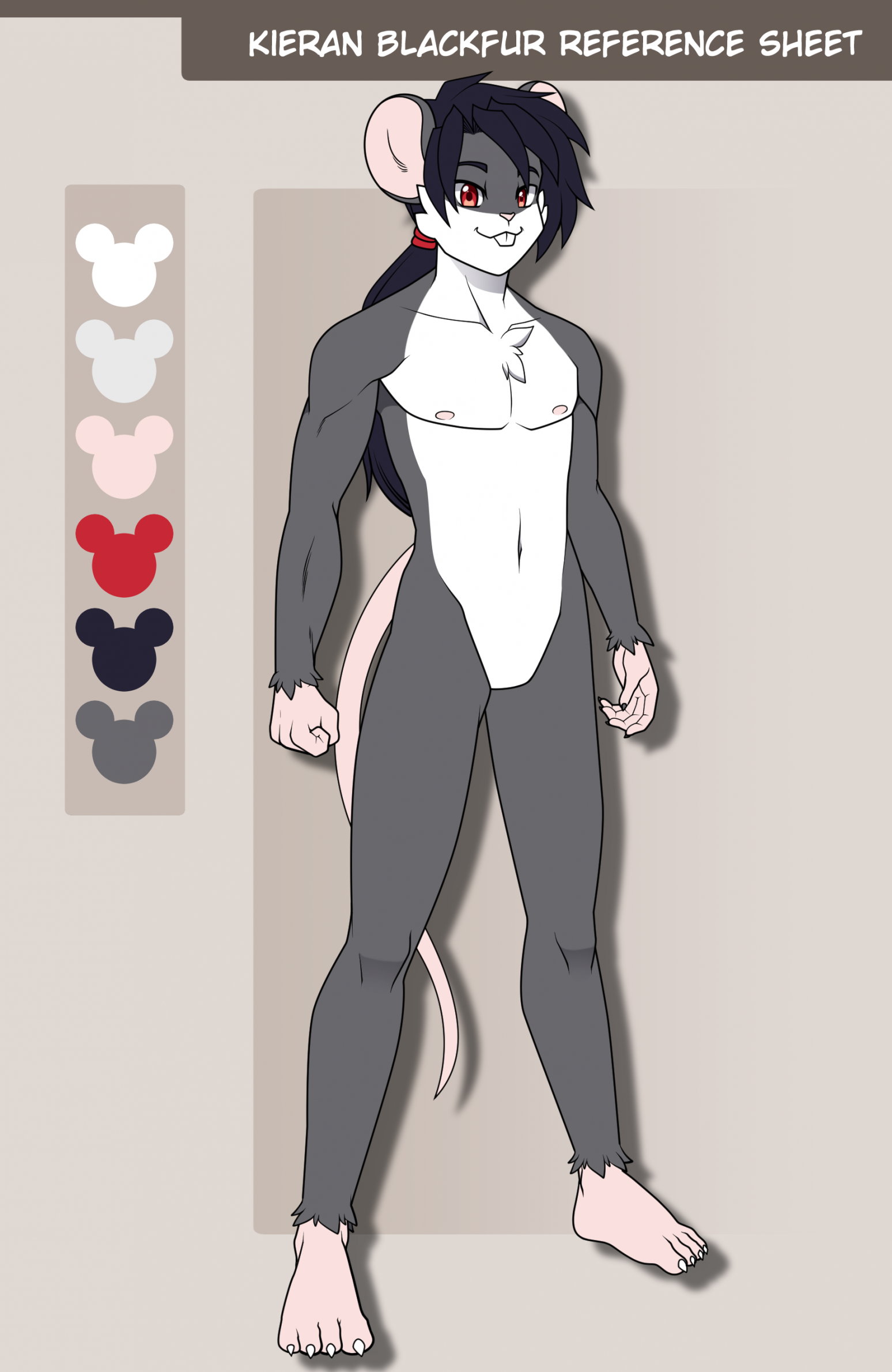 Kieran Blackfur Reference Sheet