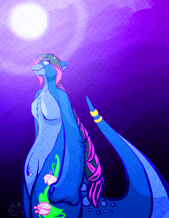 Click to change the View Under the Moonlight