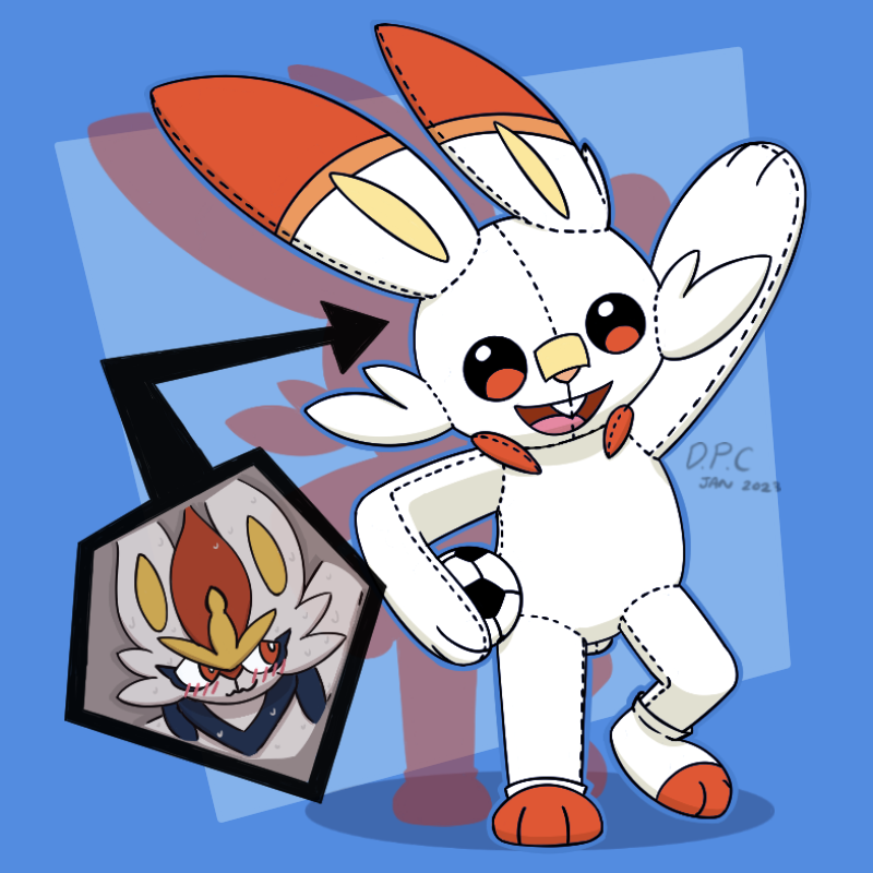 Galar Mascotting — Scorbunny!