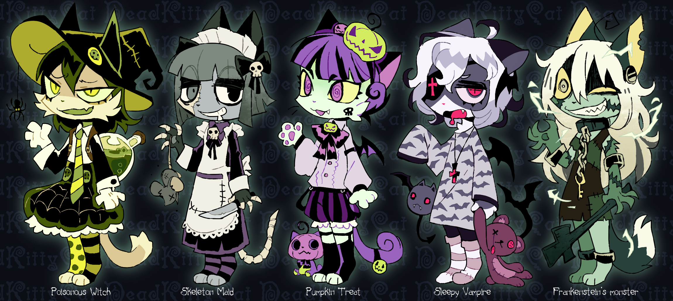 Goth kitties adopts [CLOSED]