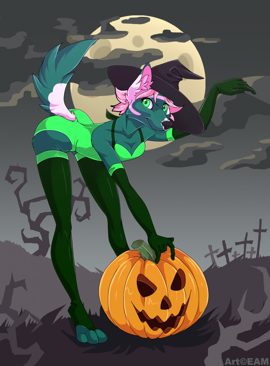 Halloween Babe for multifur123