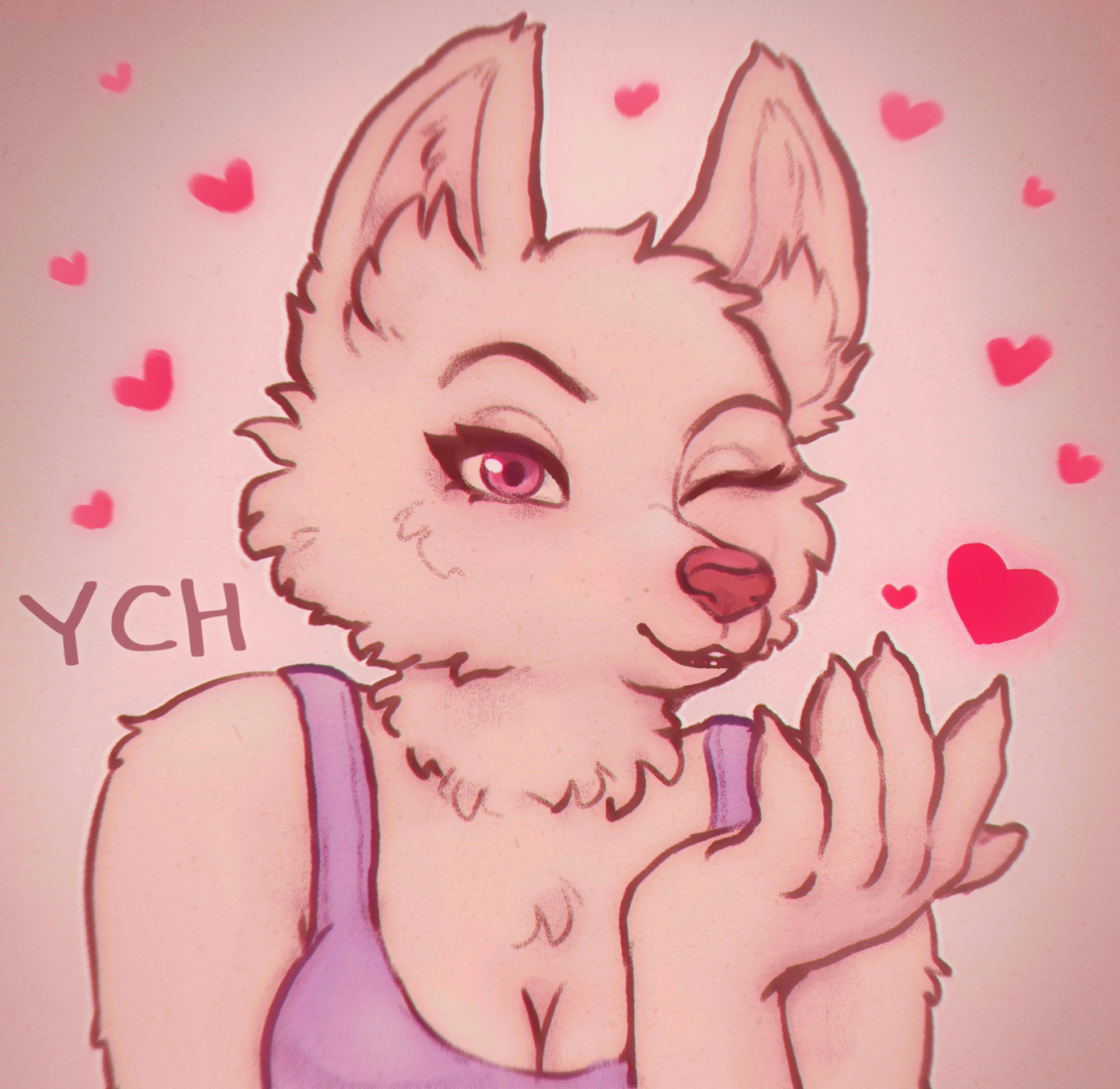 YCH Blow a kiss multislot [OPEN]