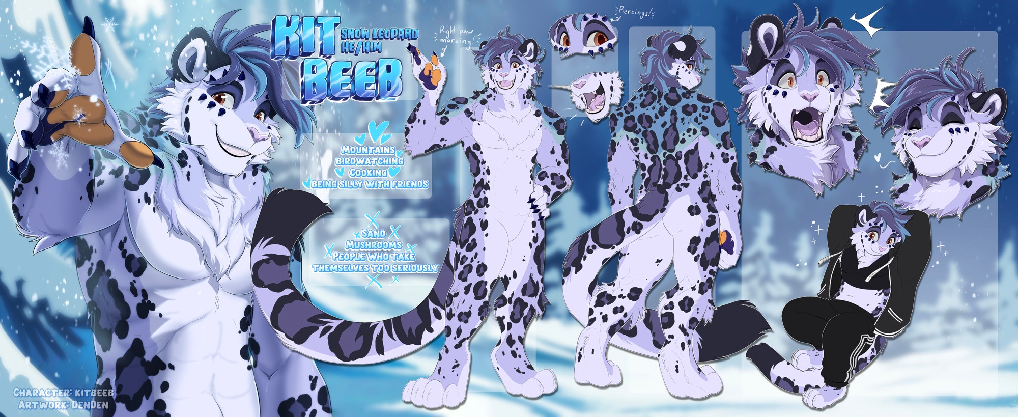 Click to change the View Character sheet: Kit Beeb