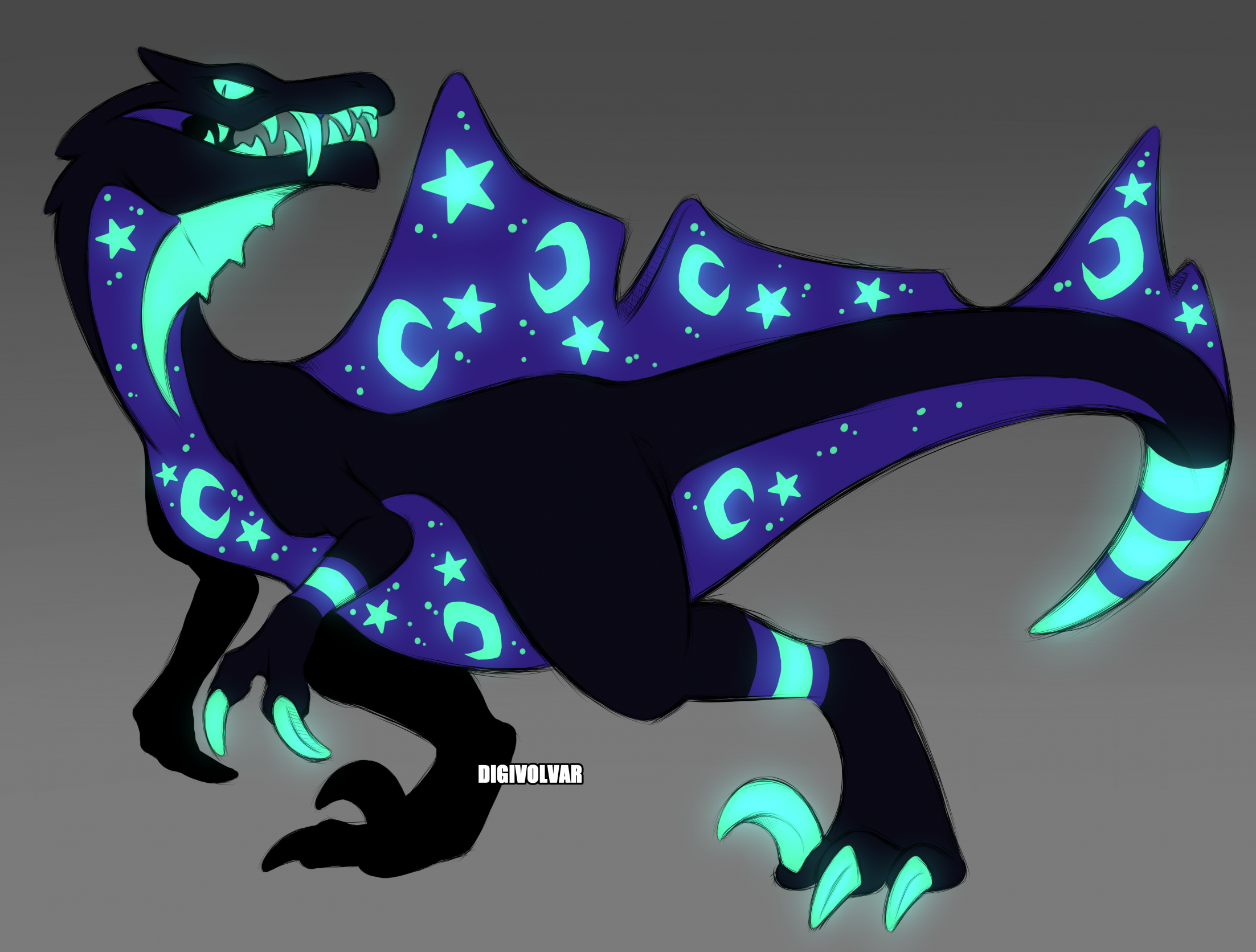 Glow Sticker Spino Adopt (sold)