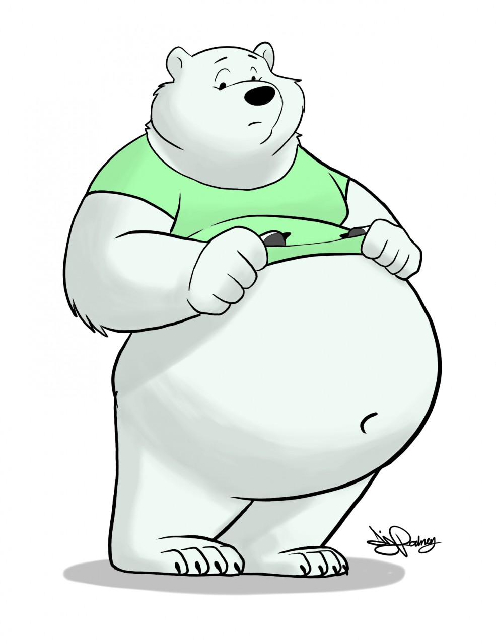 Tubby ice bear