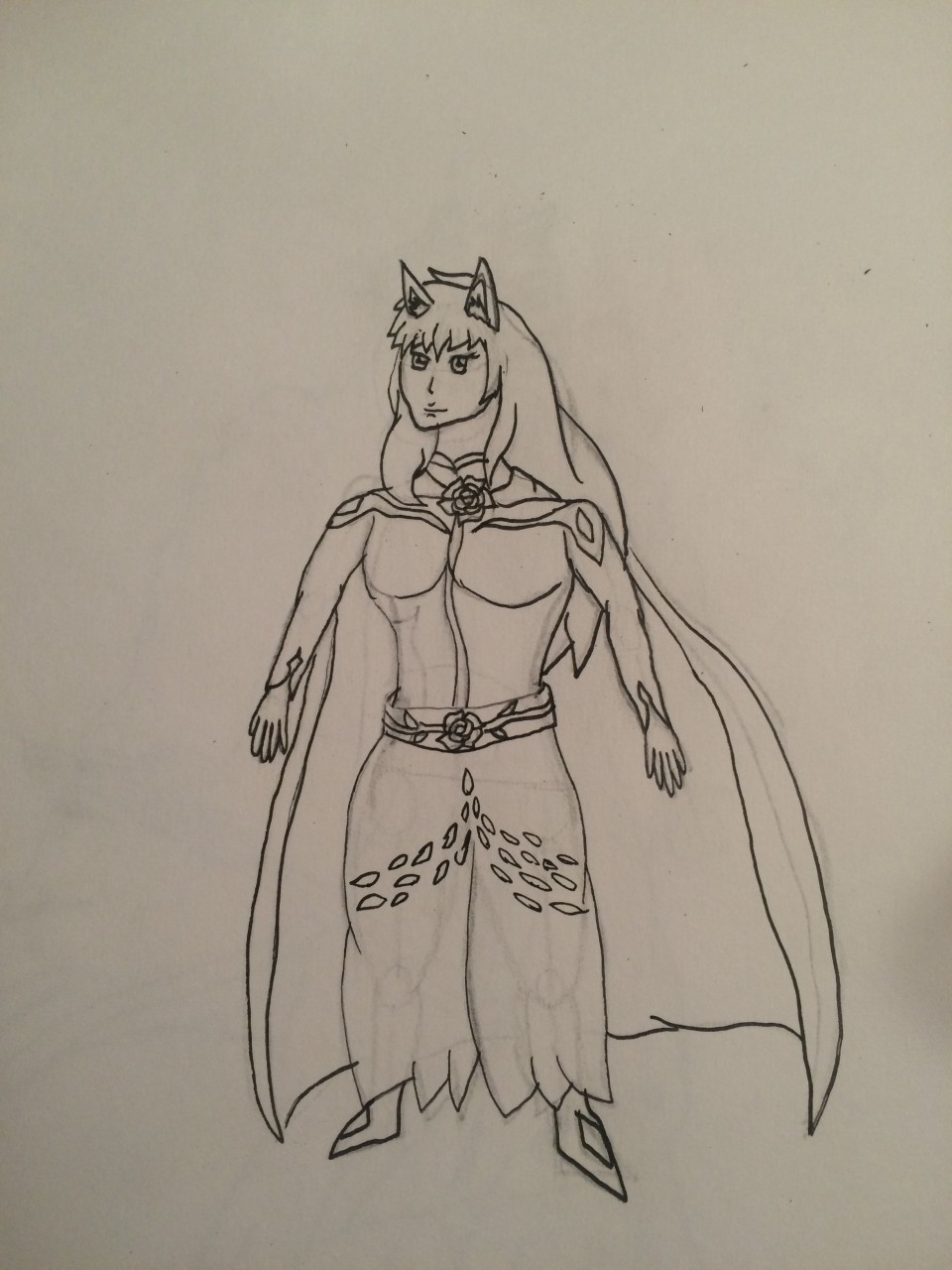 Click to change the View My first female character